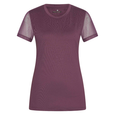 T-shirt Euro-Star Vittoria Fruta silvestre escura Vermelho