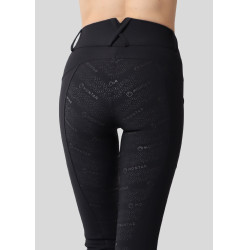 Legging de Equitação Michelle com logo e full grip feminino