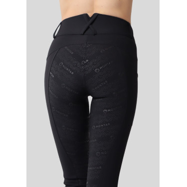 Legging de Equitação Michelle com logo e full grip feminino Legging de Equitação Michelle com logo e full grip feminino