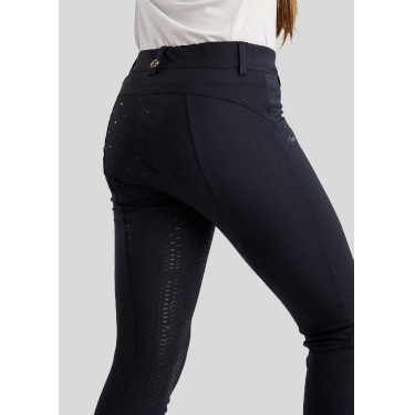 Calça de Montar Yati Crystal Júnior full grip Marinho Azul-marinho Calça de Montar Yati Crystal Júnior full grip Marinho Azul-marinho