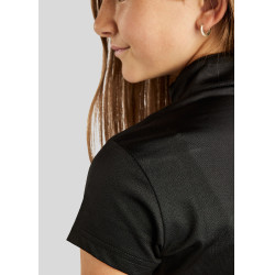 Polo Montar Everly infantil de mangas curtas rosa dourado Polo Montar Everly infantil de mangas curtas rosa dourado