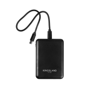 Bateria externa Kingsland Preto Bateria externa Kingsland Preto