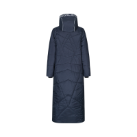 Casaco comprido isolante feminino Kingsland KLValdy Marinho Azul-marinho