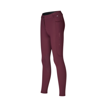 Calça Kingsland com joelheiras corte reto feminino KLKornelia