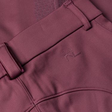 Calça Kingsland com joelheiras corte reto feminino KLKornelia Vinhos degustados Bord&amp;ocirc;