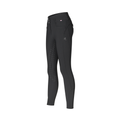 Calça Kingsland full grip cintura média feminina KLKimi A-Shape Preto