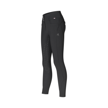 Calça Kingsland full grip cintura média feminina KLKimi A-Shape Preto