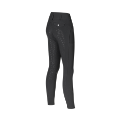Calça Kingsland full grip cintura média feminina KLKimi A-Shape Preto