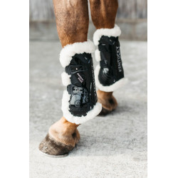 Guêtres Bamboo Elástico carneiro vegano Kentucky Preto