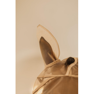 Máscara anti-moscas Classic com orelhas e cobre-nariz Kentucky Bege Máscara anti-moscas Classic com orelhas e cobre-nariz Kentucky Bege