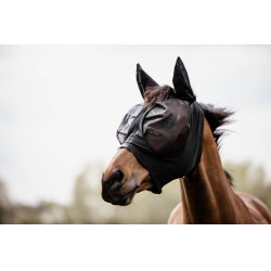 Máscara anti-moscas Slim Fit Kentucky Preto Máscara anti-moscas Slim Fit Kentucky Preto