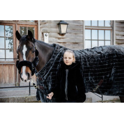 Cabeçada de cabresto de transporte para ovelha Kentucky Preto
