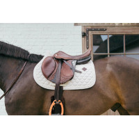 Almofada de sela Plaited Cord Jumping Kentucky Bege Almofada de sela Plaited Cord Jumping Kentucky Bege