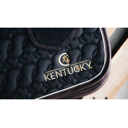 Almofada de sela sem logotipo Kentucky Preto