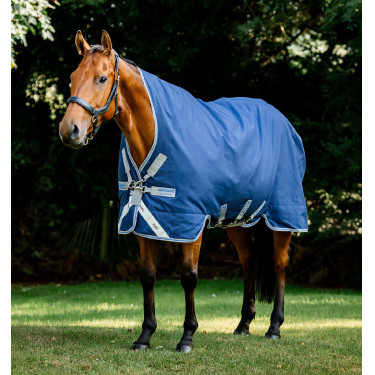 Cobertura Horseware Rhino Wug Vari-Layer 250g Marinho / cinza titânio / azul clássico Azul-marinho