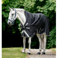 Capa de exterior Horseware Rambo Wug 50g 1000D Preto / tempestade / cinza prateado Capa de exterior Horseware Rambo Wug 50g 1000D Preto / tempestade / cinza prateado