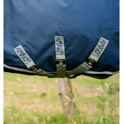 Capa Horseware Amigo 1200D Plus Turnout Bundle 50g 100g e 200g Marinho / cinza titânio / prata Azul-marinho Capa Horseware Amigo 1200D Plus Turnout Bundle 50g 100g e 200g Marinho / cinza titânio / prata Azul-marinho