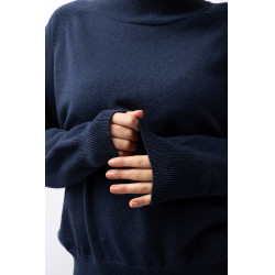 Suéter B Vertigo em mistura de lã Faye Titã marinho Azul-marinho Suéter B Vertigo em mistura de lã Faye Titã marinho Azul-marinho