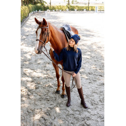 Suéter B Vertigo em mistura de lã Faye Titã marinho Azul-marinho Suéter B Vertigo em mistura de lã Faye Titã marinho Azul-marinho