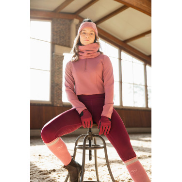 Cachecol tricotado Horze Haze Rosa urze Cachecol tricotado Horze Haze Rosa urze