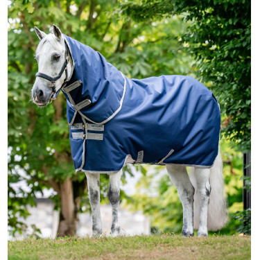Cobertura Amigo Ripstop Horseware 900D Plus Turnout 200g Marinho / cinza titânio Azul-marinho Cobertura Amigo Ripstop Horseware 900D Plus Turnout 200g Marinho / cinza titânio Azul-marinho
