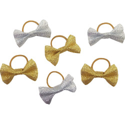 Laços para tranças Equithème com glitter Laços para tranças Equithème com glitter