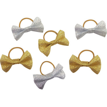 Laços para tranças Equithème com glitter Laços para tranças Equithème com glitter