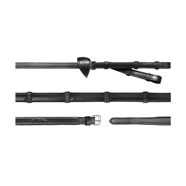 Rendas Dy'on coleção New English A Alianças Borracha 1/2" Com 7 Paradores Preto