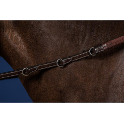 Rendas Howlett Dy'on 3 "D" Borracha 1/2'' com 7 passadores Castanho