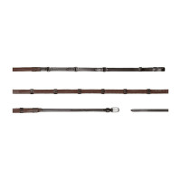 Rendas Howlett Dy'on 3 "D" Borracha 1/2'' com 7 passadores Castanho Rendas Howlett Dy'on 3 "D" Borracha 1/2'' com 7 passadores Castanho