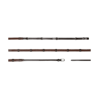 Rendas Howlett Dy'on 3 "D" Borracha 1/2'' com 7 passadores Castanho Rendas Howlett Dy'on 3 "D" Borracha 1/2'' com 7 passadores Castanho