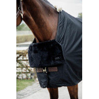 Peitoral de proteção Kentucky em lã de carneiro Preto