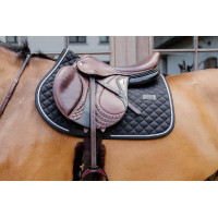 Almofada de sela Kentucky Diamond Rope Jumping Preto Almofada de sela Kentucky Diamond Rope Jumping Preto