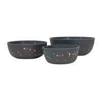 Tigela para cão Bamboo Terrazzo Kentucky Cinzento