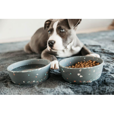 Tigela para cão Bamboo Terrazzo Kentucky