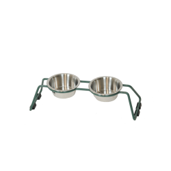 Tigela para cão Confort Kentucky Verde empoado