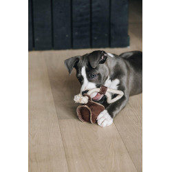 Brinquedo para cão Corda de Algodão Baseball Kentucky Castanho