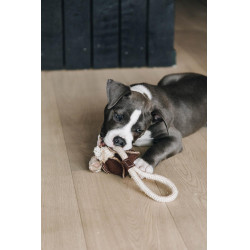 Brinquedo para cão Corda de Algodão Baseball Kentucky Castanho