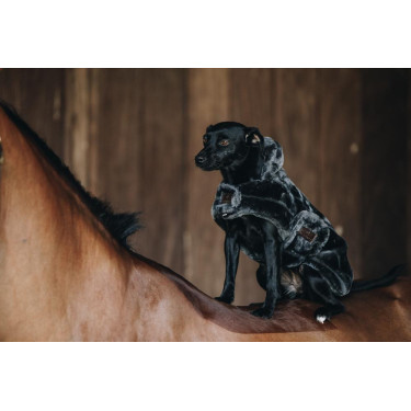 Casaco para cão em pelo sintético Kentucky Cinzento Casaco para cão em pelo sintético Kentucky Cinzento