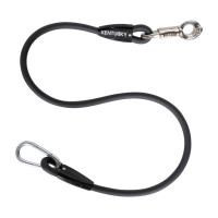 Cordão de fixação de silicone Kentucky Preto