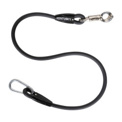 Cordão de fixação de silicone Kentucky Preto