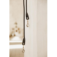Cordão de fixação de silicone Kentucky Preto Cordão de fixação de silicone Kentucky Preto
