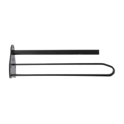 Suporte de sela em metal com suporte para mantas de sela Grooming Deluxe by Kentucky Preto Suporte de sela em metal com suporte para mantas de sela Grooming Deluxe by Kentucky Preto