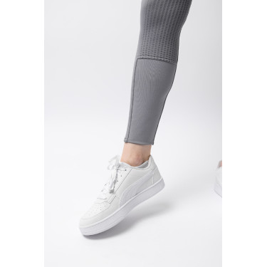 Calça Térmica com Assento Total Mira Feminina Horze Liga Cinzento