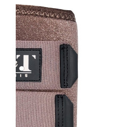 Guarnições T de T Neoprene Castanho