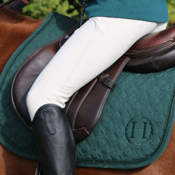 Almofada de Sela Harcour Saphir Selva Branco