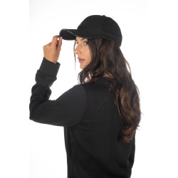 Boné de beisebol HKM Livigno Preto