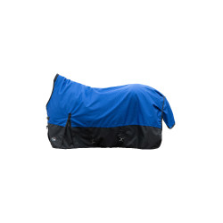 Cobertura highneck HKM Glasgow 1200D 100g Azul / preto Cobertura highneck HKM Glasgow 1200D 100g Azul / preto