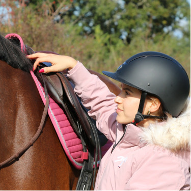 Almofada de sela Rider Harcour Karembar Blush Rosa Almofada de sela Rider Harcour Karembar Blush Rosa