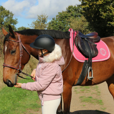 Almofada de sela Rider Harcour Karembar Blush Rosa Almofada de sela Rider Harcour Karembar Blush Rosa